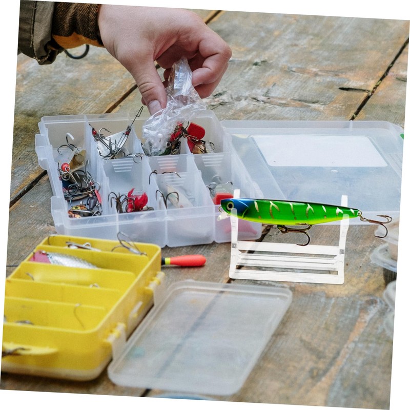 BESPORTBLE Fishing Lure Display Stand Large Capacity Abs Material Rack