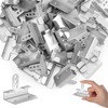 Shimeyao 100 Pack 1/2 Inch Cornerback Drywall Fastener Clip Drywall