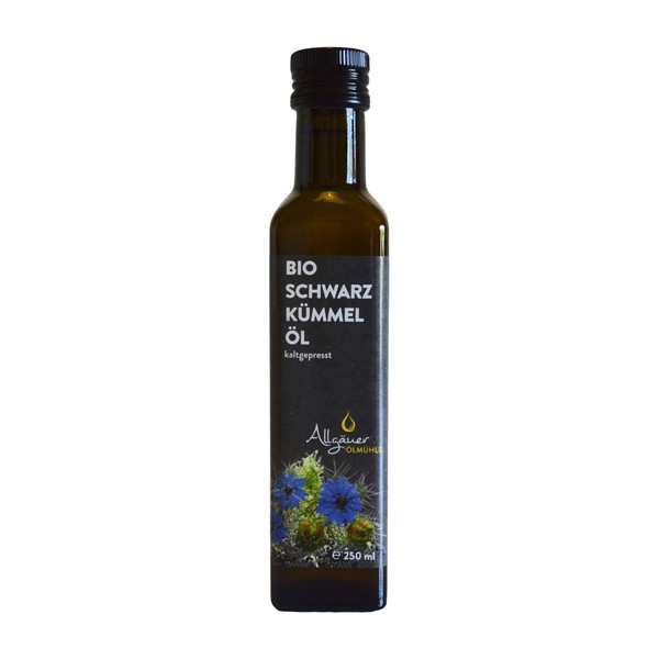 Allgäuer Ölmühle Cold-pressed organic black cumin oil 250 ml