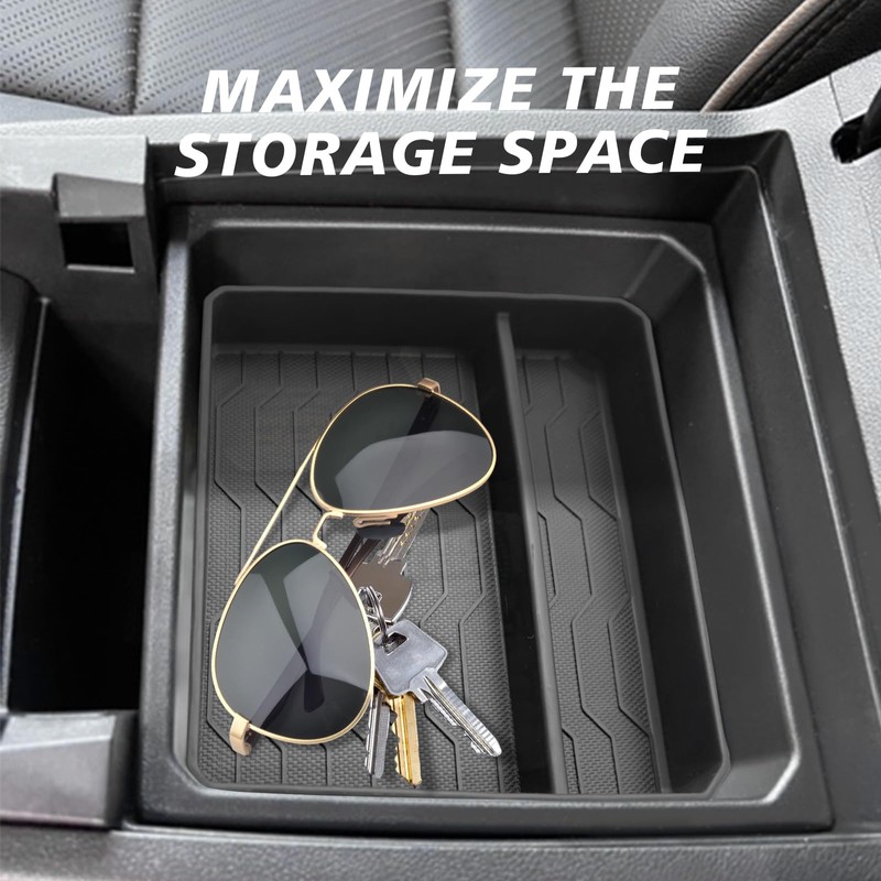 Muslogy Center Console Organizer Compatible with Chevy Colorado/GMC Canyon 2023-2025