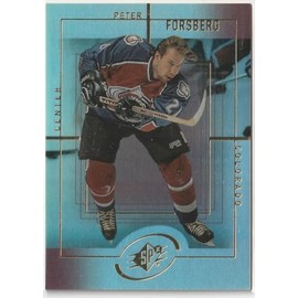 1999-00 Peter Forsberg Hockey Card Upper Deck SPx #40 Avalanche
