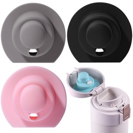4pcs Replacement Stopper Compatible with Zojirushi SM-K Series Accessories, Water Bottle Top Lid Gasket for Zojirushi Stainless Steel Mug12/16oz,Part Silicone Plug Accessories BPA-Free (Four colors)