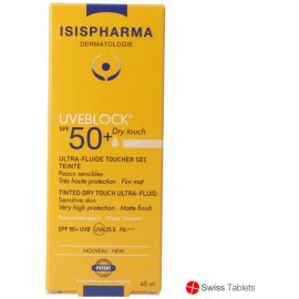 Isispharma Uveblock Fps50+ Toque Seco Light 40ml