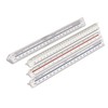 Verulam 300mm triangular scale ruler with engineers metric no.2 scales