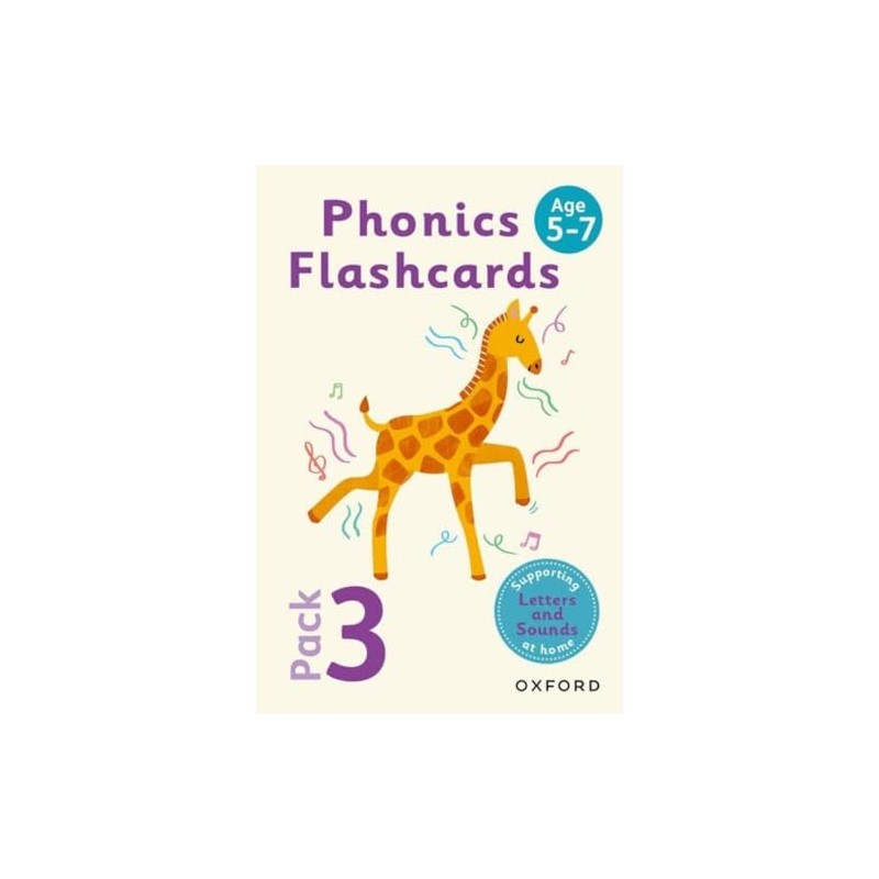 Essential Letters and Sounds Phonics Flashcards Pack 3