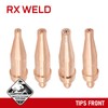 RX WELD 1-101 Acetylene Cutting Torch Tips, Size 0-3, Fit