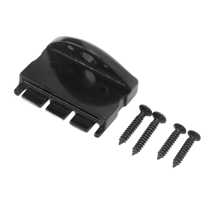 Black Headless 4 Strings Electric Guitar Bridge Metal Corrosion Proof