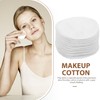 SOESFOUFU 200pcs Thickened Three-layer Facial Cotton Pads for Gentle Makeup