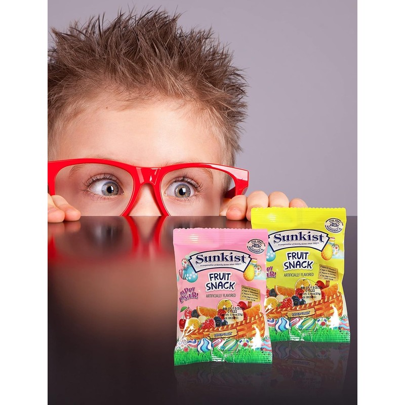 Assorted Easter Mixed Fruit Snacks Bulk Variety Pack (80 Count)