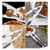 oujilet Nutcracker Pecan Cracker Nut Opener Lobster Cracker with Non