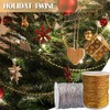 Ewparts 656 feet Christmas Metallic Ornament String Gift Wrapping Twine