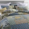 Secgo Queen Quilt Size - 100% Cotton Queen Comforter Set