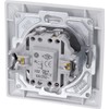 Flush-Mounted On/Off Switch, LED, Plug-In Terminal, All-in-One, Series G1 Pure