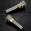 TopHomer Pop up Sink Drain Stopper Stainless Steel Push Button