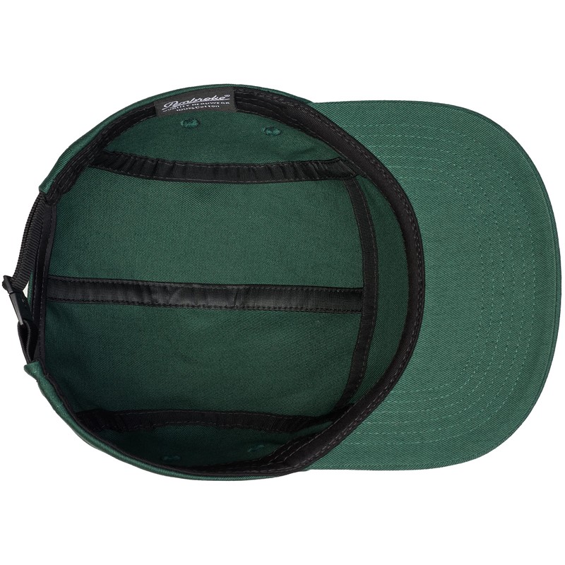 Pembroke® 5 Panel Cap, 100% Cotton, Adjustable Size, dark green,