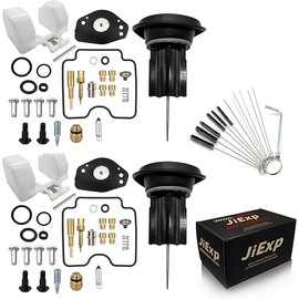 [JiExp]For Yamaha 1999~2011 year V-Star XVS1100 DragStar XVS1100 Motorcycle Carburetor Repair Kit With Throttle Valve