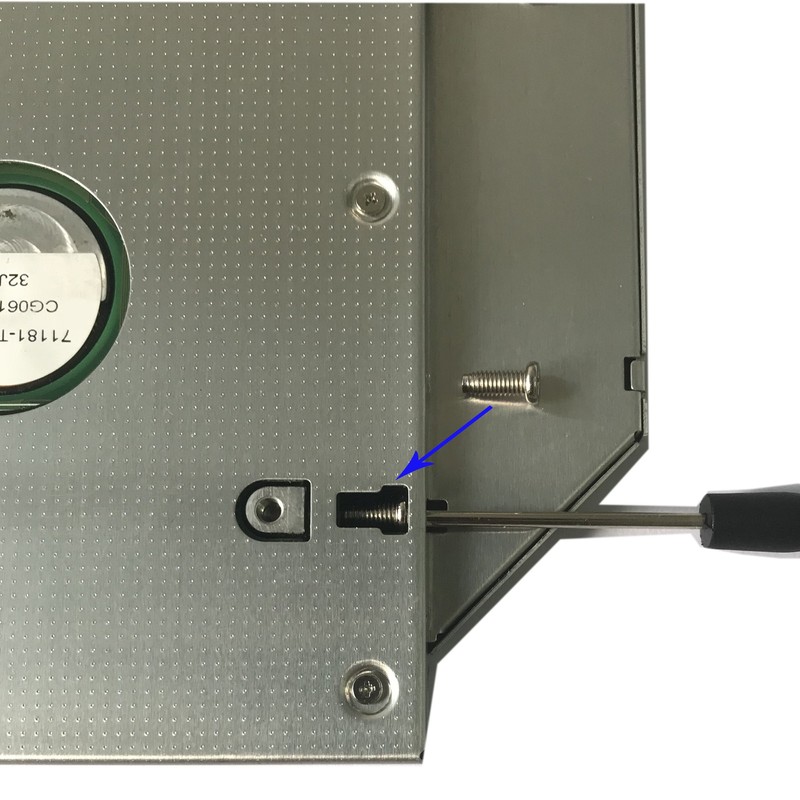 Nimitz 2nd HDD SSD Hard Drive Caddy Adapter Compatible with