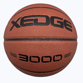 XEDGE Basketball Size 7/ 29.5" Composite Leather Street Basketball Indoor Outdoor Game Ball with Needle,Pump and Carry Bag (red-3000, Size 7)