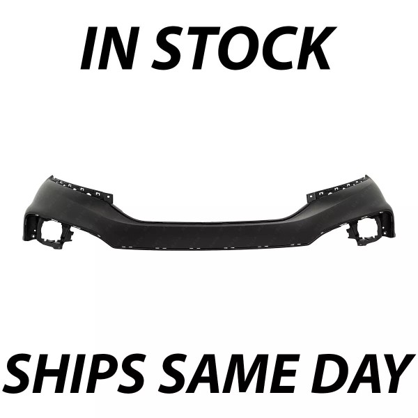 Bumpers That Deliver NEW Primered Front Upper Bumper Cover for