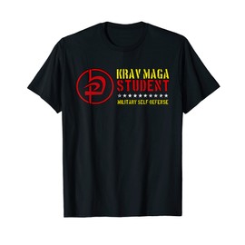 Krav Maga Logo Military Self Defense student gym work out T-Shirt