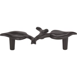 Atlas Homewares 185-O Nature Collection 3" California Leaf Pull, Aged Bronze