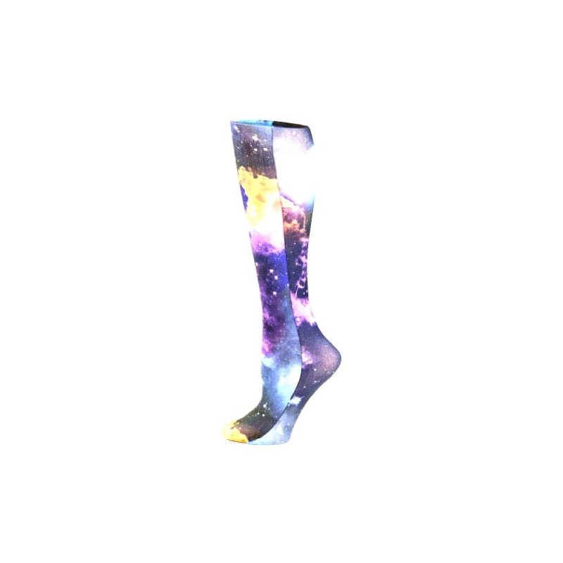 Celeste Stein Therapeutic Compression Socks, Multi Planets, 8-15 mmHg, Mild