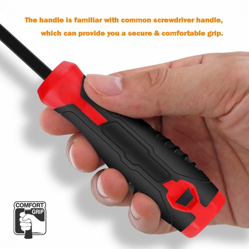 PANSHIYON Staple Remover, Heavy Duty Staple Remover Tool,Upholstery Stapler Puller