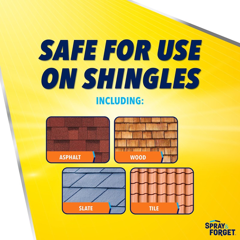 Spray & Forget 1-Quart Hose End Concentrated Roof Cleaner