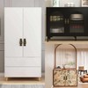 SHANGHh Antique Drawer Handles Door Bin Cupboard Drop Ring Pulls