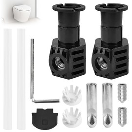 iKALULA Toilet Mounting Set, Intelligent Toilet Attachment, Universal Mounting Screw Set for Wall-Mounted Toilet, Toilet Connection Set, Accessories for Toilet Installation for Wall Hanging Toilet