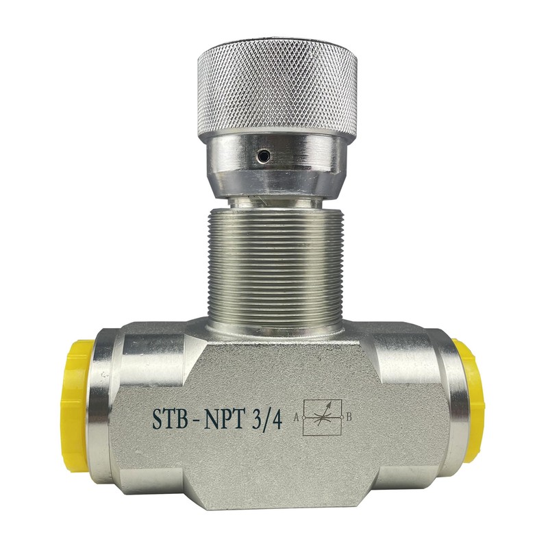 Hydraulic Flow Control Needle Valve 3/4 Inch Throttle Check Valve