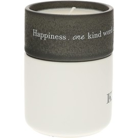 Pavilion - Be Kind - 4 Oz Candle & 10.8 Oz Mug Gray & Cream Neutral Stackable To: From: Tag Gift Set