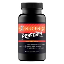 Nugenix- “Perform, Óxido Nítrico y Refuerzo de Vitalidad para Hombres 30ct