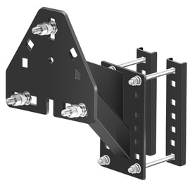 Spare Tire Mount for Utility Trailer, Boat Accessories Trailer Spare Tire Mount,Fits 4 & 5 & 6 Lugs Wheels on 4", 4.25",4.5'',4.75'',5.0'',5.32" and 5.5'' Bolt Patterns,Holds up to 160 Lbs