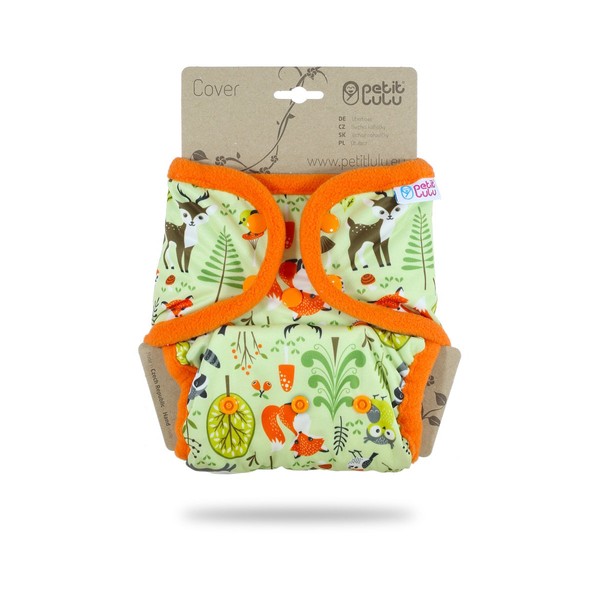 Petit Lulu One Size Cover for Cloth Nappies (4-15 kg)