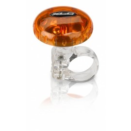 XLC Bicycle Bell Children DD M12 Diameter 36 mm, Children's, Fahrradglocke DD-M12 durchmesser 36 mm, Orange, 3.6x3.6x4cm