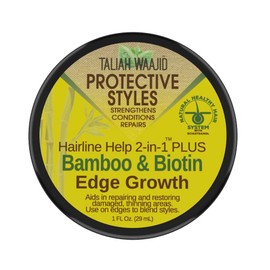 Taliah Waajid Protective Styles Hairline Help 2-in-1 Plus Bamboo & Biotin Edge Grow