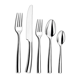 Couzon Silhouette Stainless Steel Five Piece Place Setting