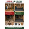 Silicone Under Sink Mat for Cabinet Protection – 34 ×