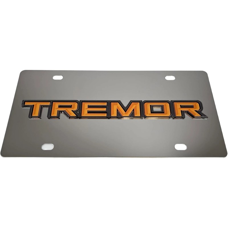 Ford Tremor Satinless steel License Plate (Chrome)
