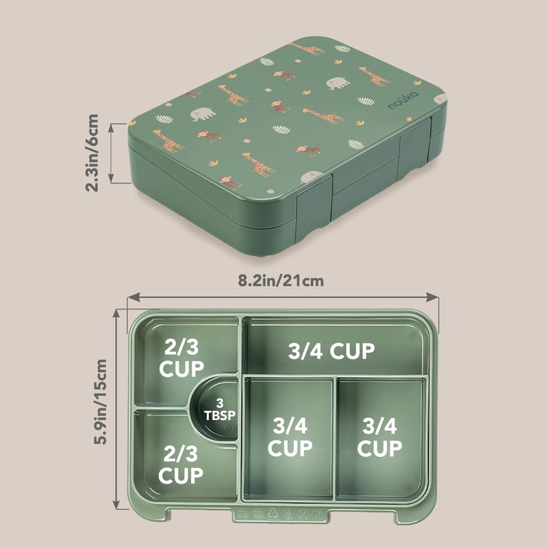 nouka Design Chill Bento Lunch Box | Easy to Open