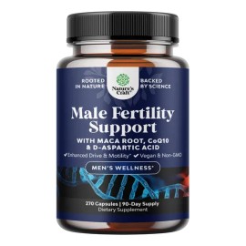 Natures Craft Fertilidad Masculina 270 Cápsulas Suplemento