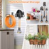 UPCERA Hose Holder Stand Wall Mount, 2Pcs Heavy Duty Garden