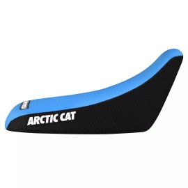 Enjoy Mfg Arctic Cat 50 90 Gripper Seat Cover  2002 - 2005 BLACK/LIGHT BLUE standard #256