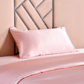 THXSILK 100% 19 Momme Silk Pillowcase Cushion Cover with Zip - Silk Pillow Cover - Super Soft and Smooth Silk Pillow Cover