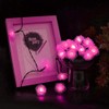 Sobeta-Solar String Lights Garden, 6M 30LED Rose Flower Fairy Lights
