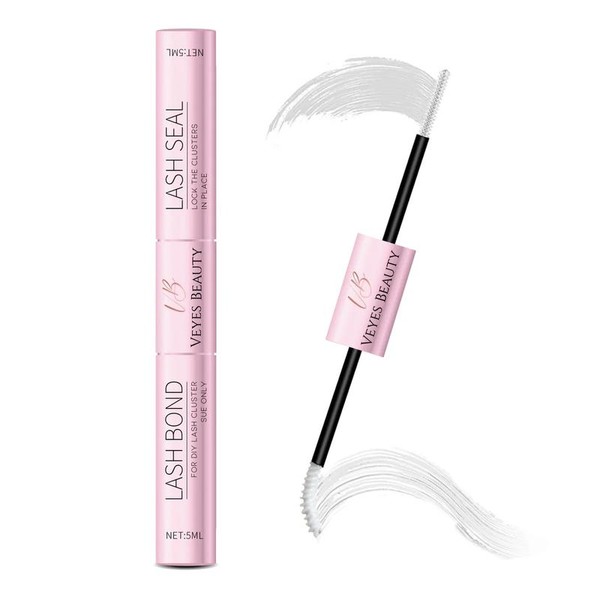 Veyesbeauty Cluster Lash Bond & Seal White for DIY Eyelash