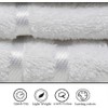 Towelogy® Luxury Egyptian Cotton Face Cloth Flannel Fingertip Towel Set