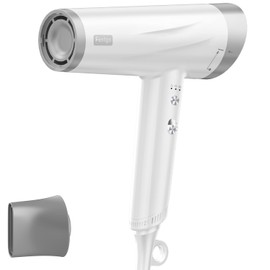 Fentgo High Speed Ionic Hair Dryer with Diffuser, Professonal Blow Dryer 110,000 RPMFast Drying, 1800W Thermo-Control Hairdryer for Women (TD-2308-1)
