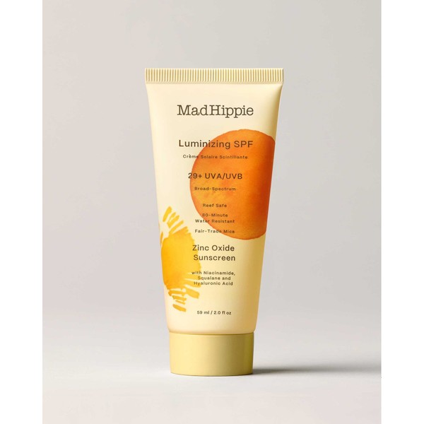 MAD HIPPIE LUMINIZING SPF 29+ ZINC OXIDE SUNSCREEN 59ml